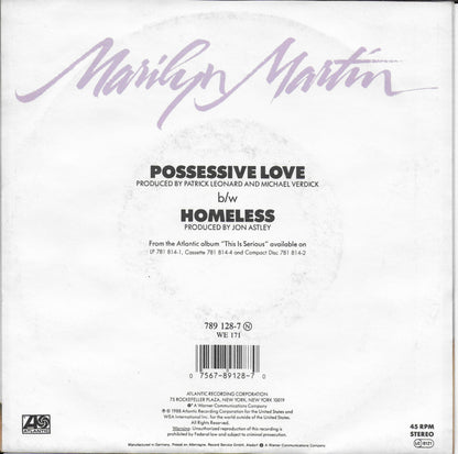 Marilyn Martin - Possessive love