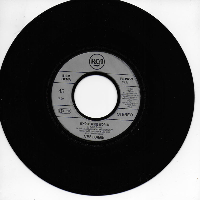 A'me Lorain - Whole wide world