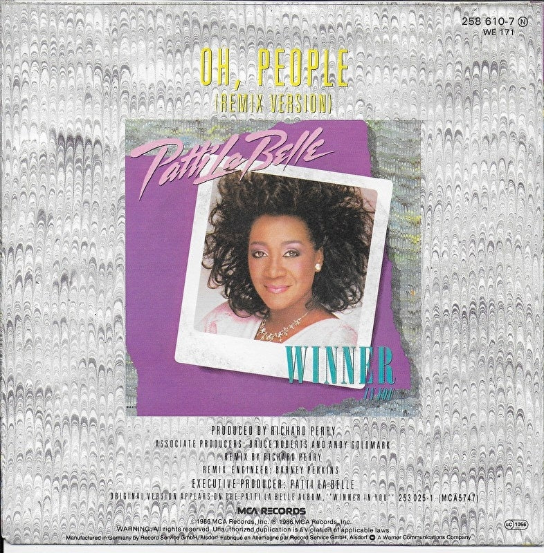 Patti LaBelle - Oh,people
