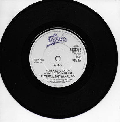 Gloria Estefan and Miami Sound Machine - Rhythm is gonna get you (Engelse uitgave)