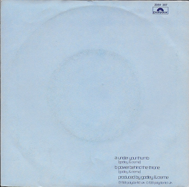 Godley & Creme - Under your thumb