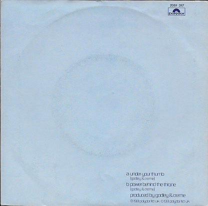 Godley & Creme - Under your thumb