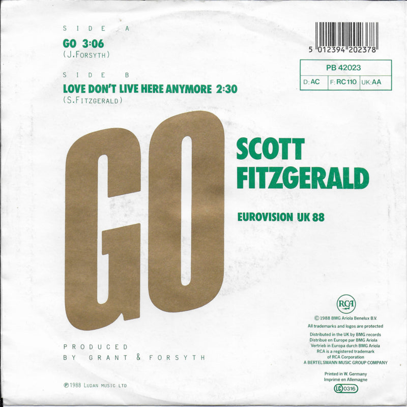 Scott Fitzgerald - Go