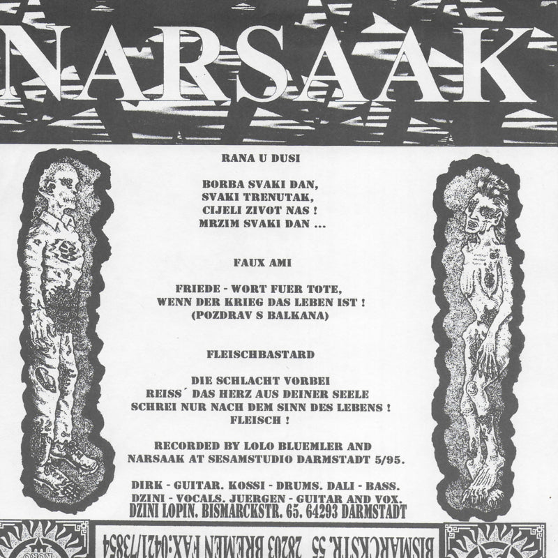 Dead Beat / Narsaak - Dead Beat / Narsaak