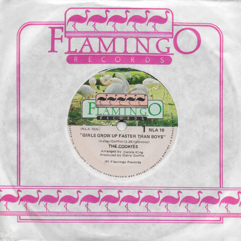 Cookies - Girls grow up faster than boys / Christine Quaite - Tell me mama (Nieuw-Zeeland uitgave)