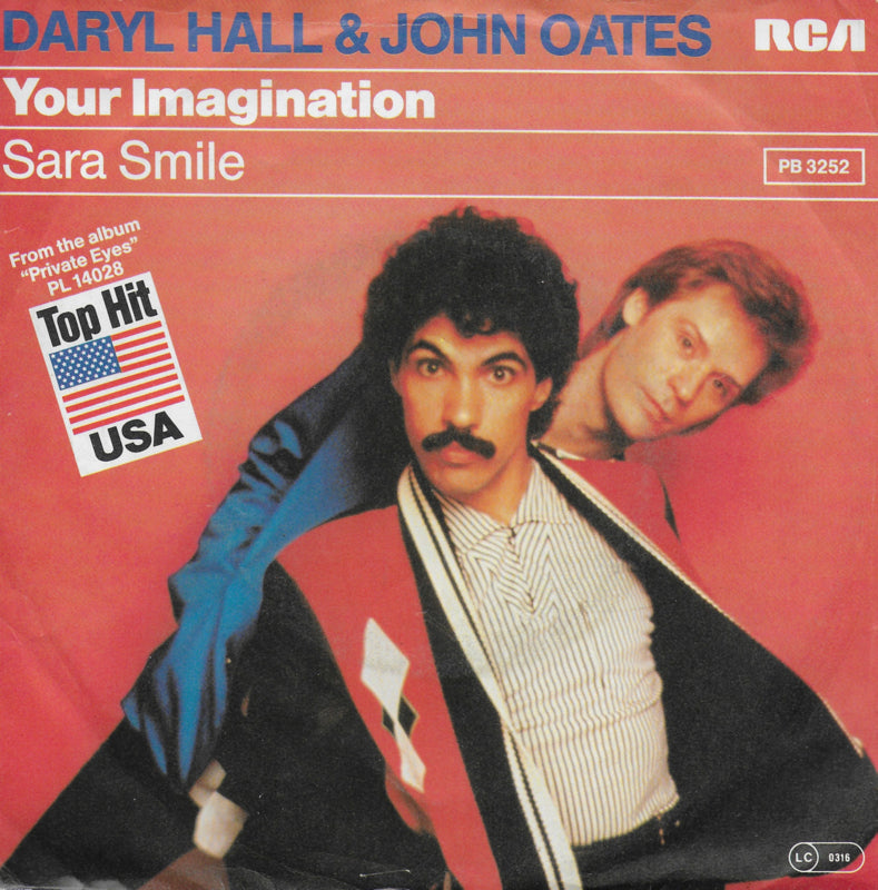 Daryl Hall & John Oates - Your imagination (Duitse uitgave)