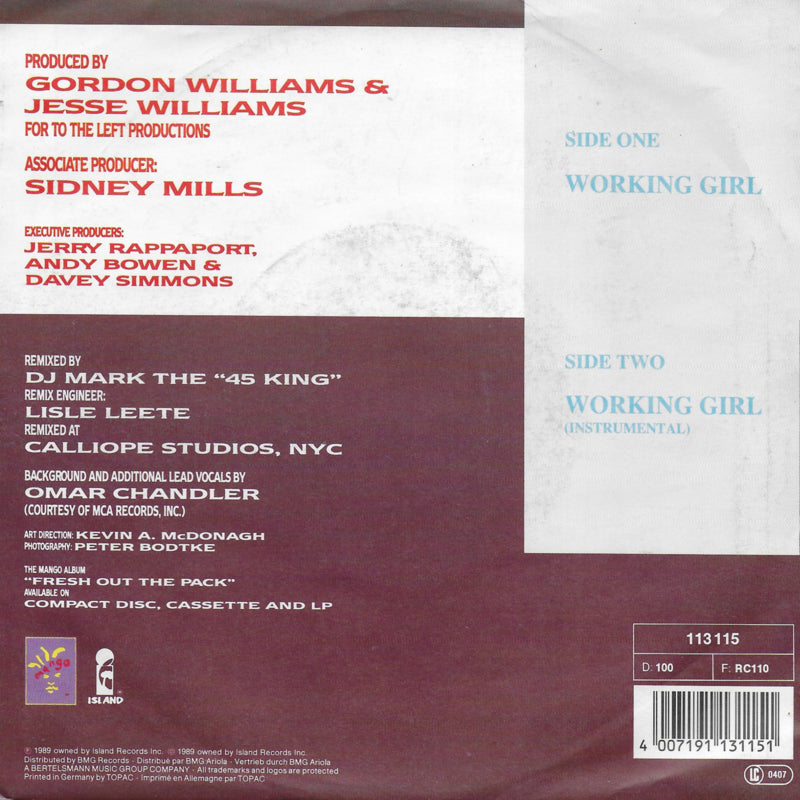 Shelly Thunder - Working girl