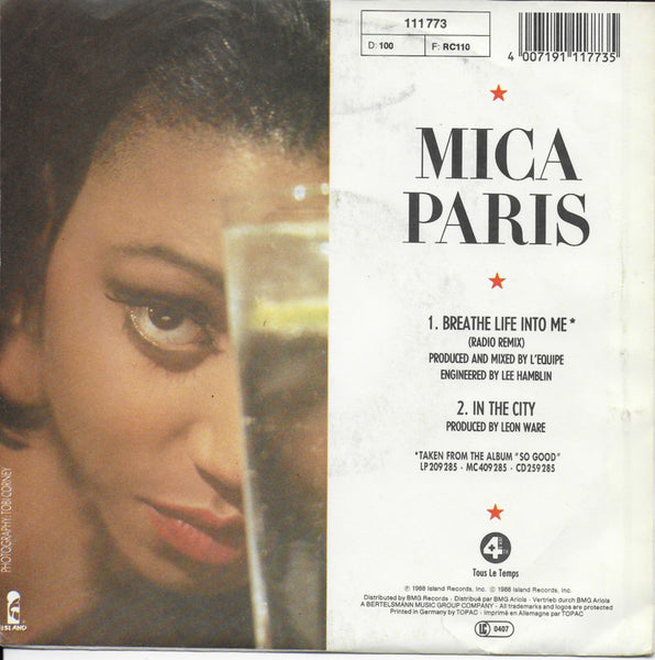 Mica Paris - Breathe life into me