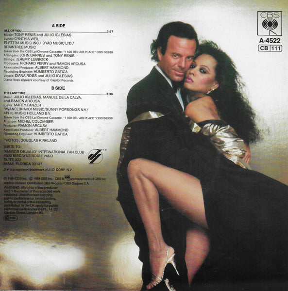 Julio Iglesias & Diana Ross - All of you