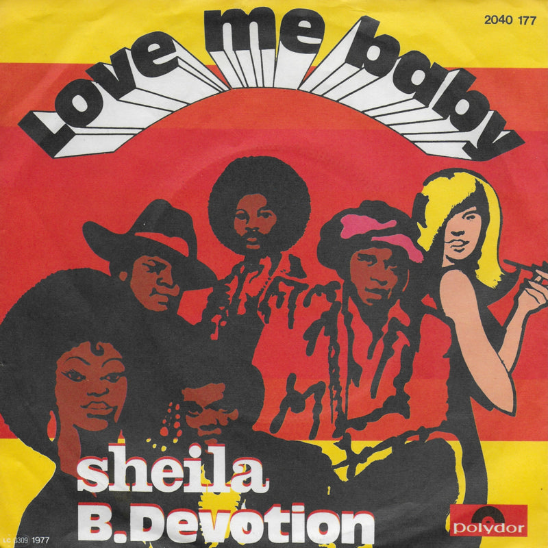 Sheila & B. Devotion - Love me baby (Duitse uitgave)