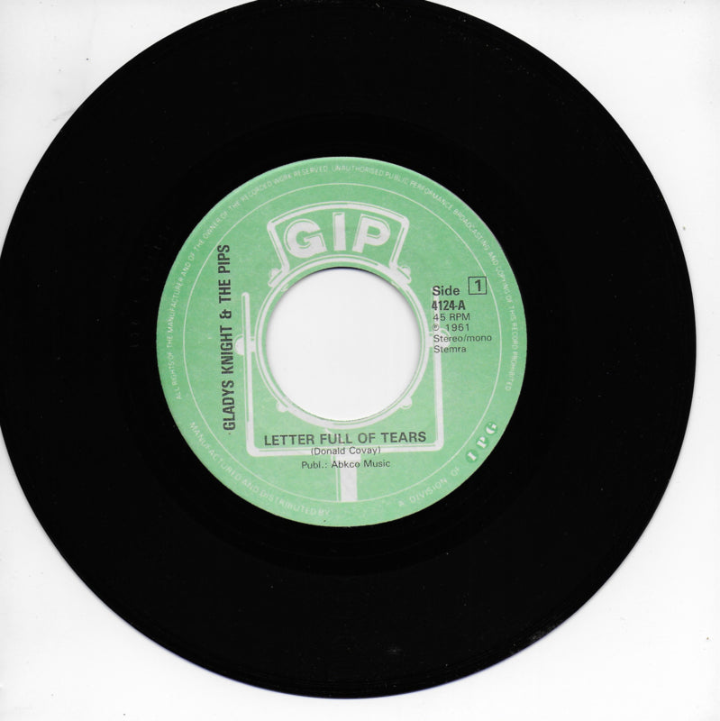 Gladys Knight & The Pips - Letter full of tears / Every beat of my heart
