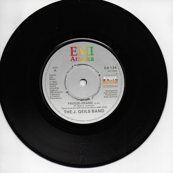 J. Geils Band - Freeze frame (Engelse uitgave)