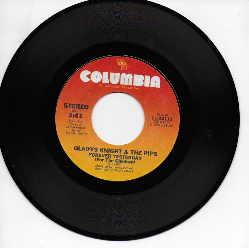 Gladys Knight and The Pips - Forever yesterday (for the children) (Amerikaanse uitgave)