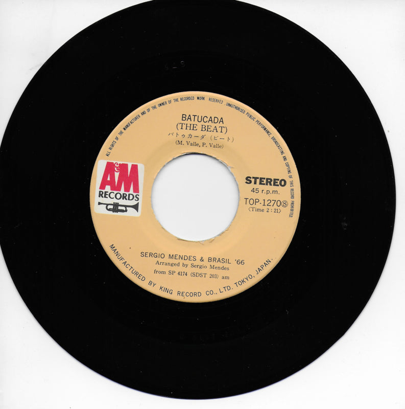 Sergio Mendes & Brasil '66 - Batacuda (the beat) (Japanse uitgave)