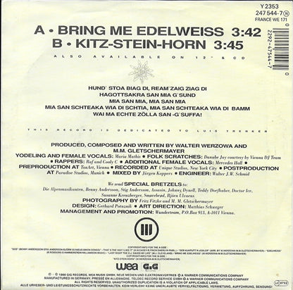 Edelweiss - Bring me edelweiss