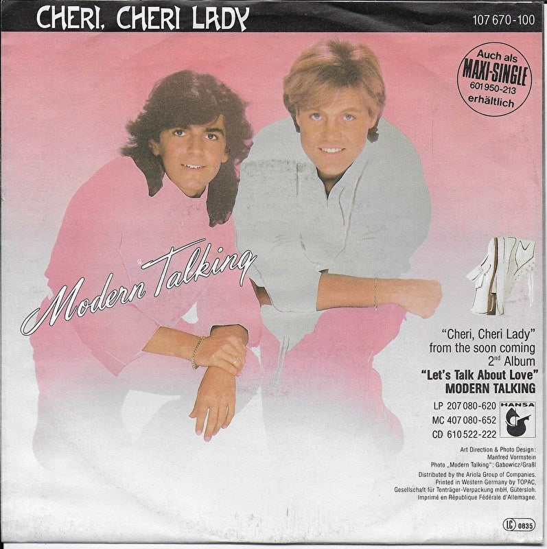 Modern Talking - Cheri cheri lady