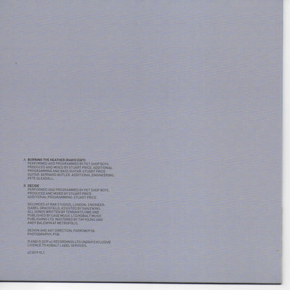 Pet Shop Boys - Burning the heather