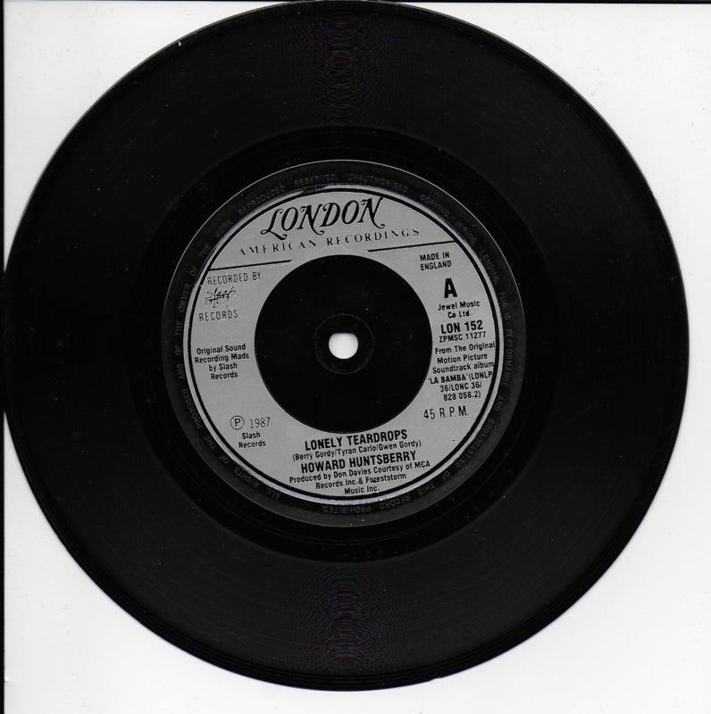 Howard Huntsberry - Lonely teardrops