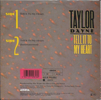 Taylor Dayne - Tell it to my heart