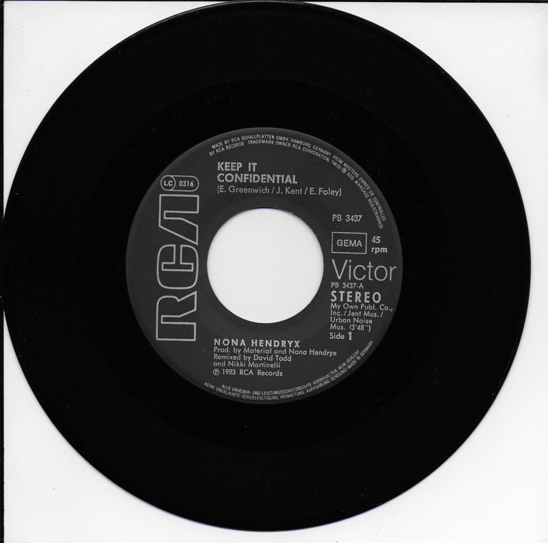 Nona Hendryx - Keep it confidential