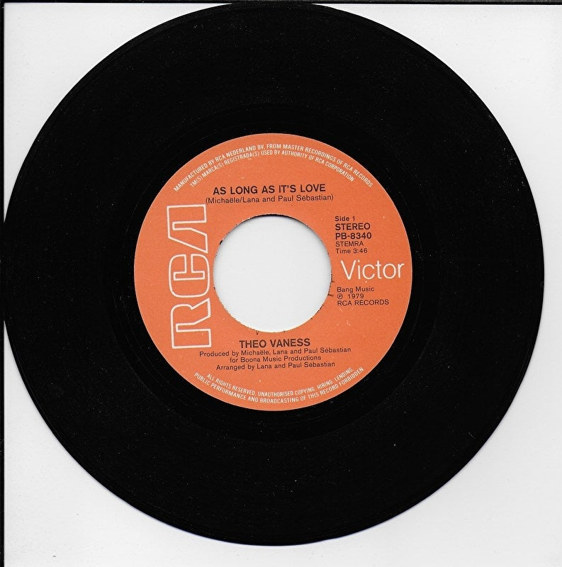 Theo Vaness - As long as it's love