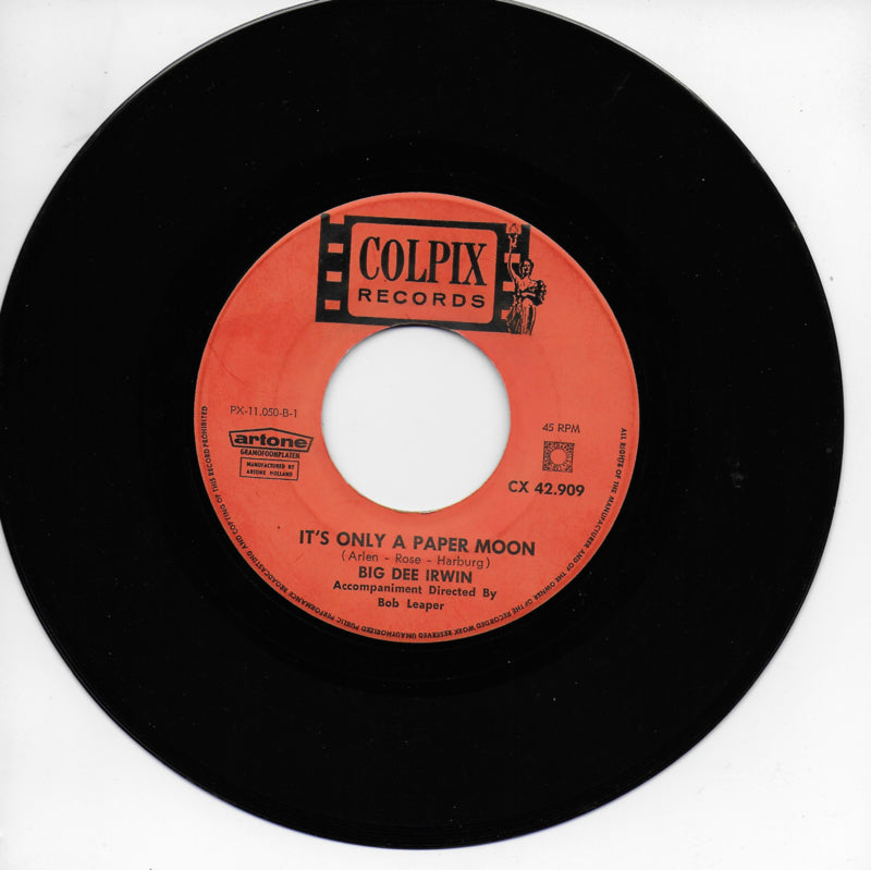 Big Dee Irwin - It's only a paper moon