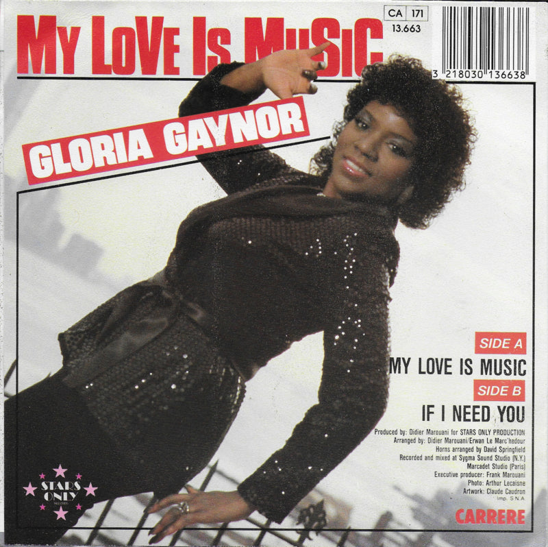 Gloria Gaynor - My love is music