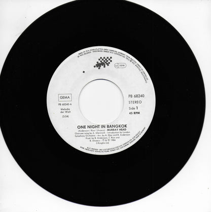 Murray Head - One night in Bangkok (Duitse uitgave)
