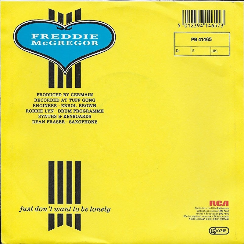 Freddie McGregor - Just don't want to be lonely