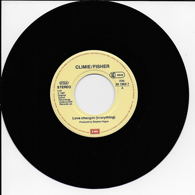 Climie Fisher - Love changes (everything)
