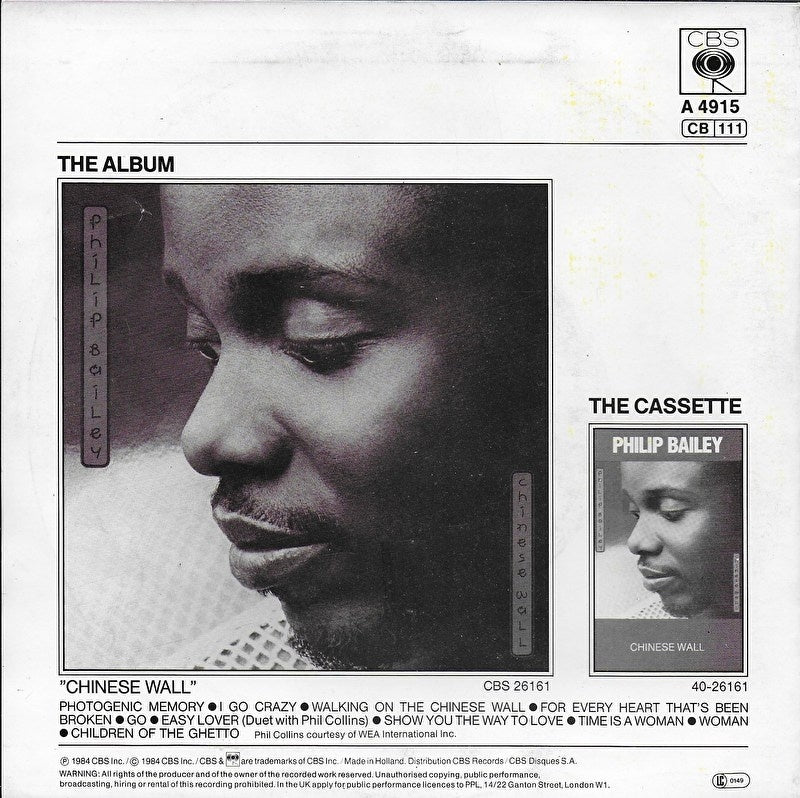 Philip Bailey & Phil Collins - Easy lover