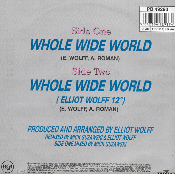 A'me Lorain - Whole wide world