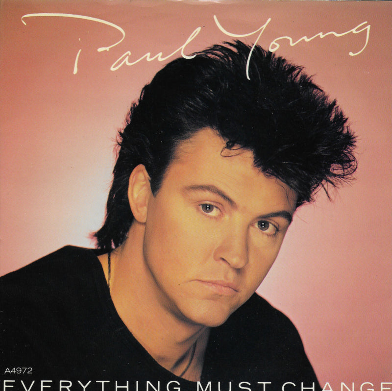 Paul Young - Everything must change (Engelse uitgave)
