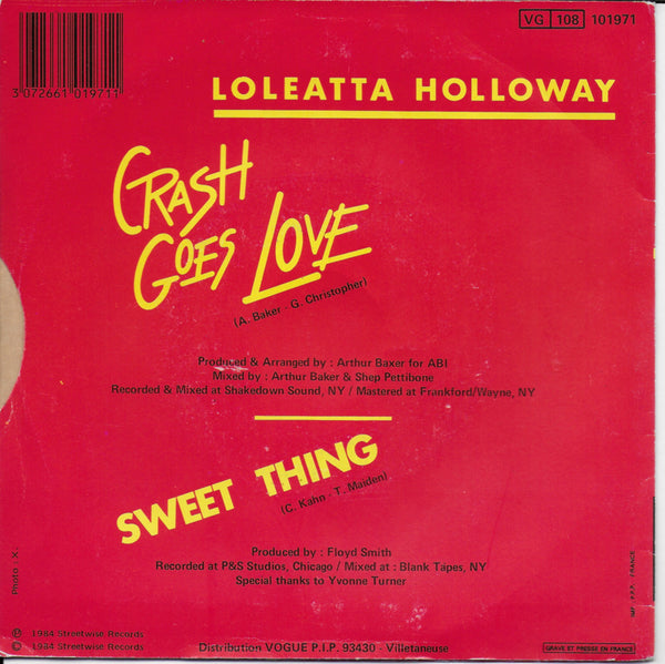 Loleatta Holloway - Crash goes love