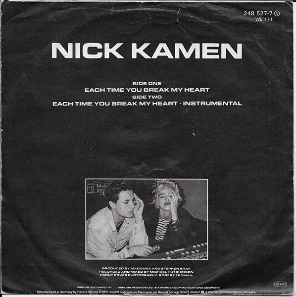 Nick Kamen - Each time you break my heart