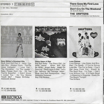 Drifters - There goes my first love (Duitse uitgave)