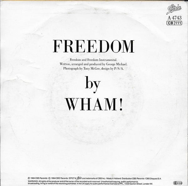 Wham! - Freedom