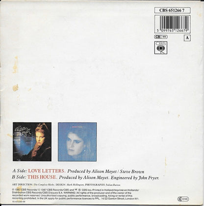 Alison Moyet - Love letters