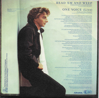 Barry Manilow - Read 'em and weep