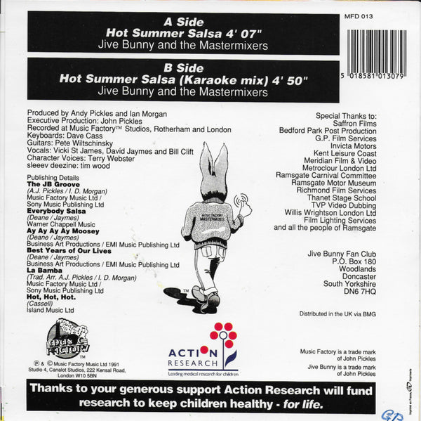 Jive Bunny and the Mastermixers - Hot summer salsa