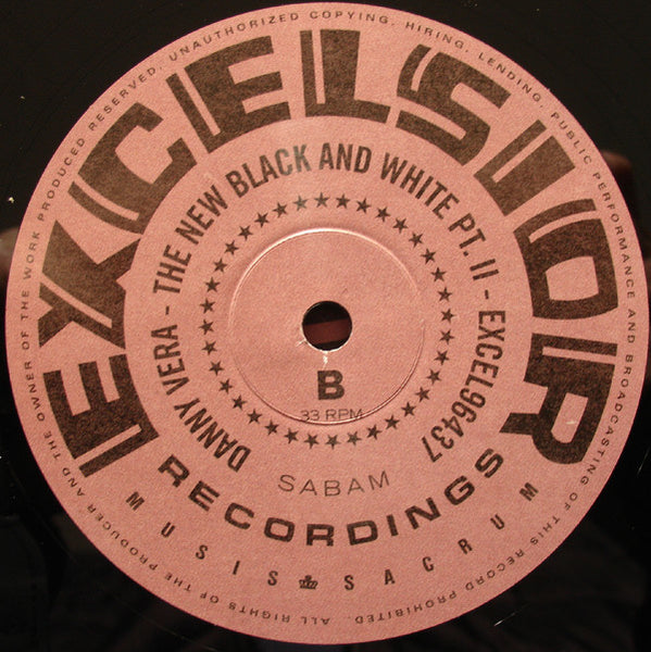 Danny Vera - The new black & white (part 2) (10" vinyl)
