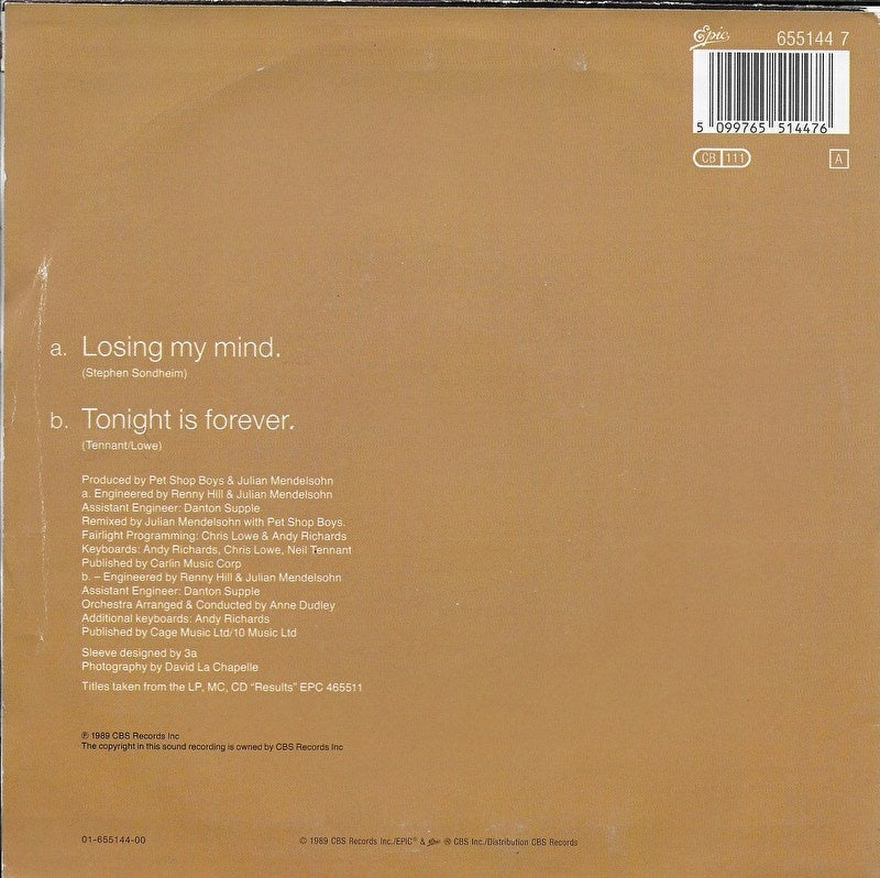 Liza Minelli - Losing my mind