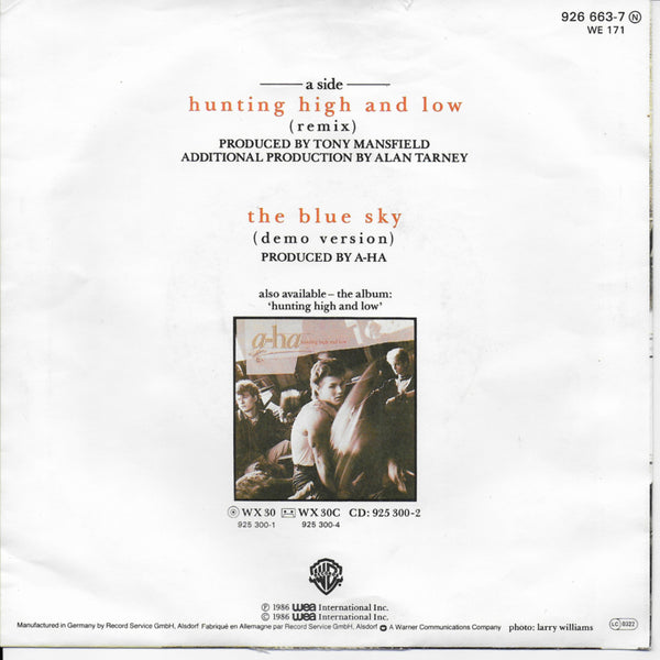 A-ha - Hunting high and low