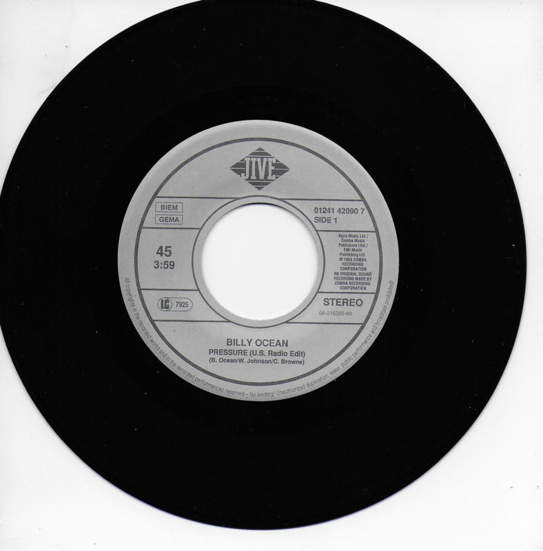 Billy Ocean - Pressure