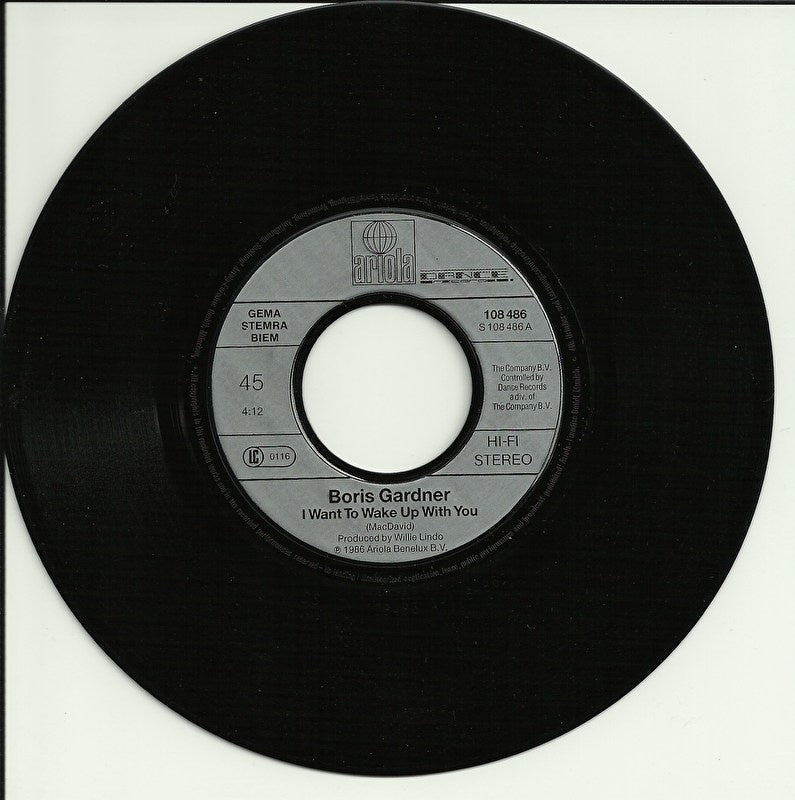 Boris Gardner - I want to wake up with you