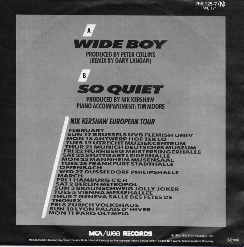 Nik Kershaw - Wide boy
