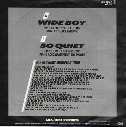 Nik Kershaw - Wide boy