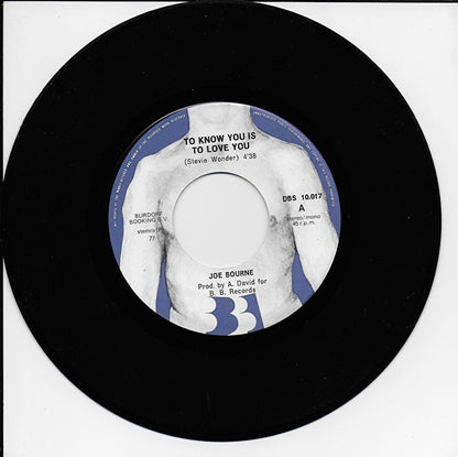 Joe Bourne - To know you is to love you