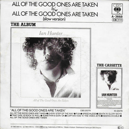 Ian Hunter - All of the good ones are taken