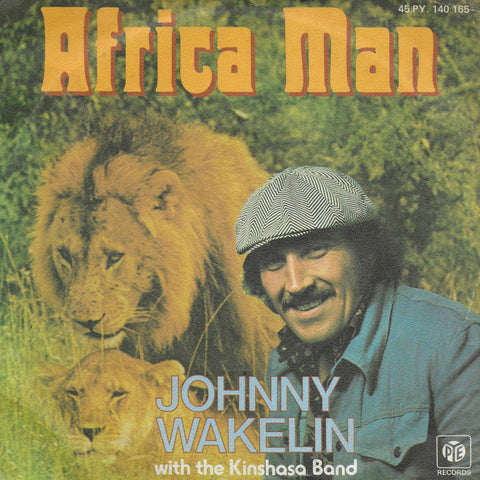 Johnny Wakelin with the Kinshasa Band - Africa man (Franse uitgave)